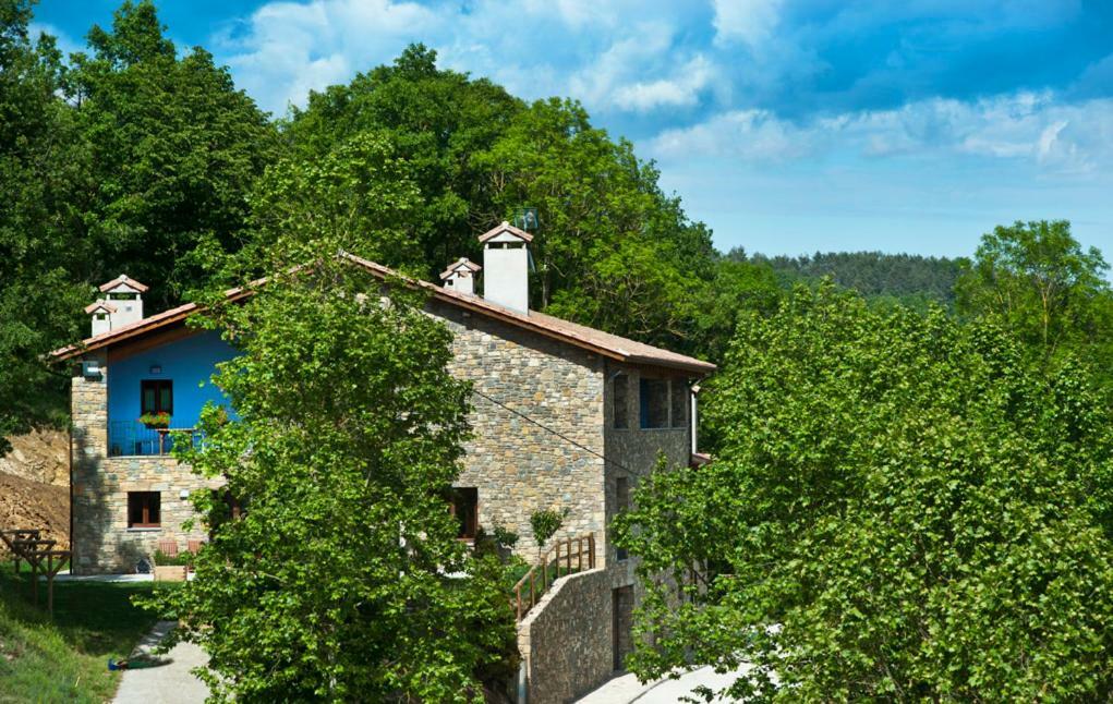 Mas Serrat De La Teia Sant Joan de les Abadesses Exteriör bild